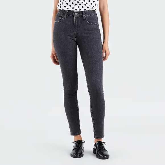 3 for $30! SALE LEVI'S 721 HIGH RISE SKINNY GREY JEANS 29" INSEAM - Picture 1 of 14